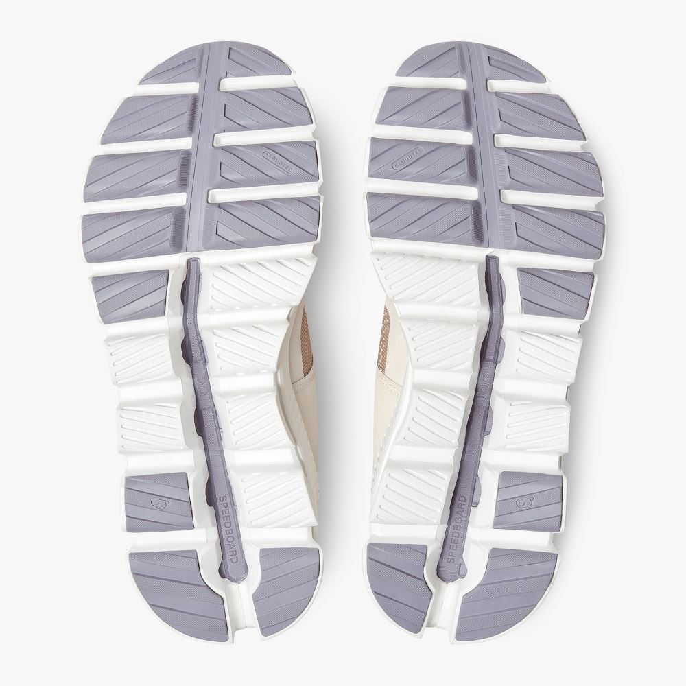 On Running Cloud Hi Sneakers Dam Beige | XXU735ID