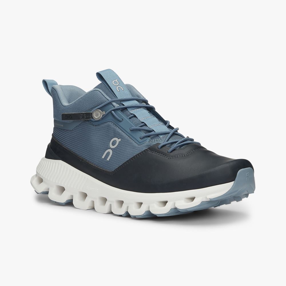 On Running Cloud Hi Sneakers Dam Blå | PWW92100UT