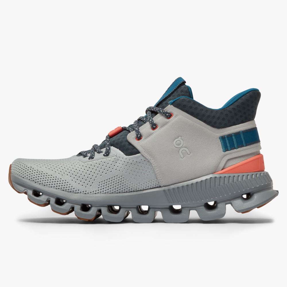 On Running Cloud Hi Sneakers Dam Grå | BNF6985TL