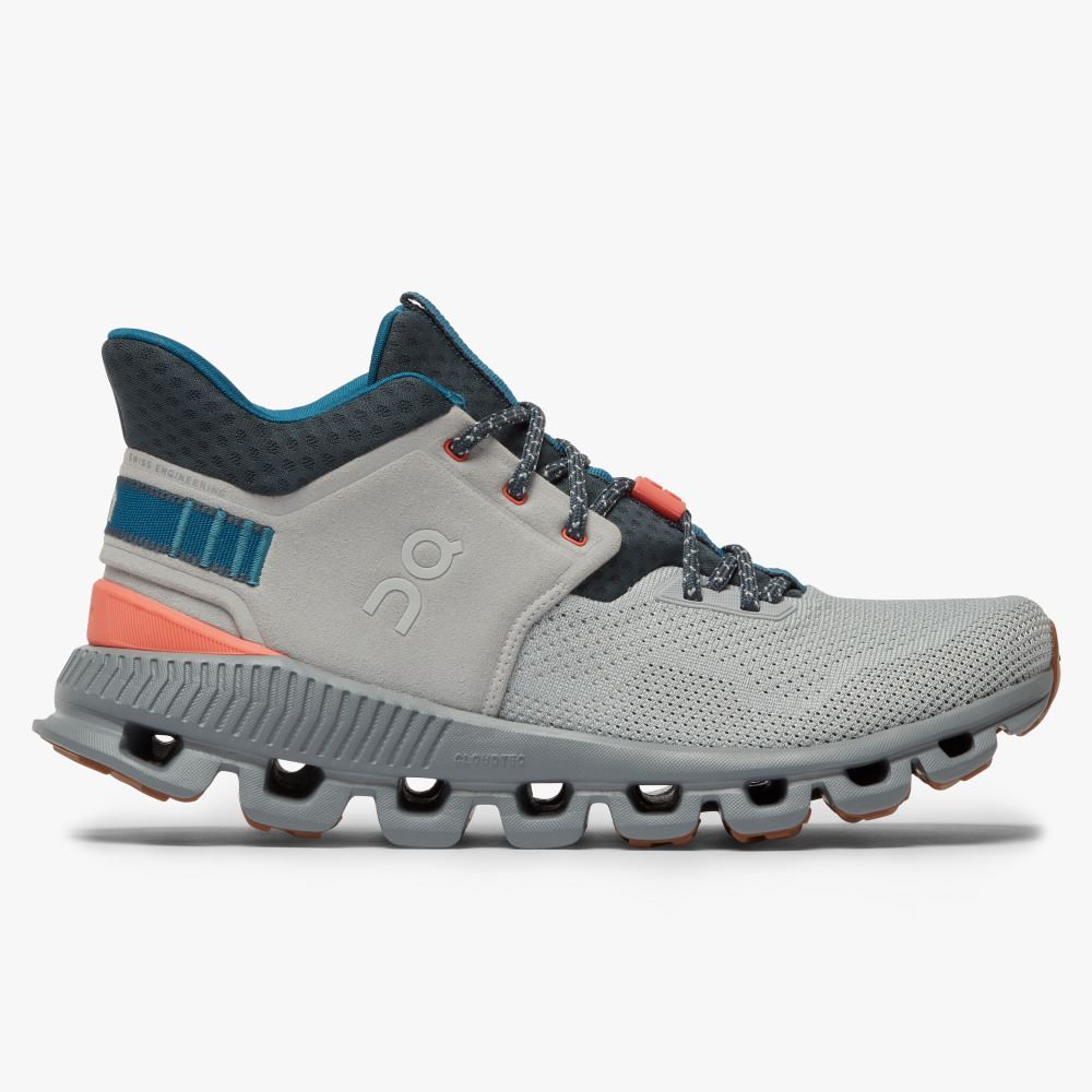 On Running Cloud Hi Sneakers Dam Grå | BNF6985TL