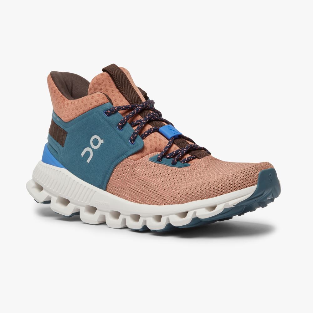 On Running Cloud Hi Sneakers Dam Gröna Ljusbruna | KFW7374JA