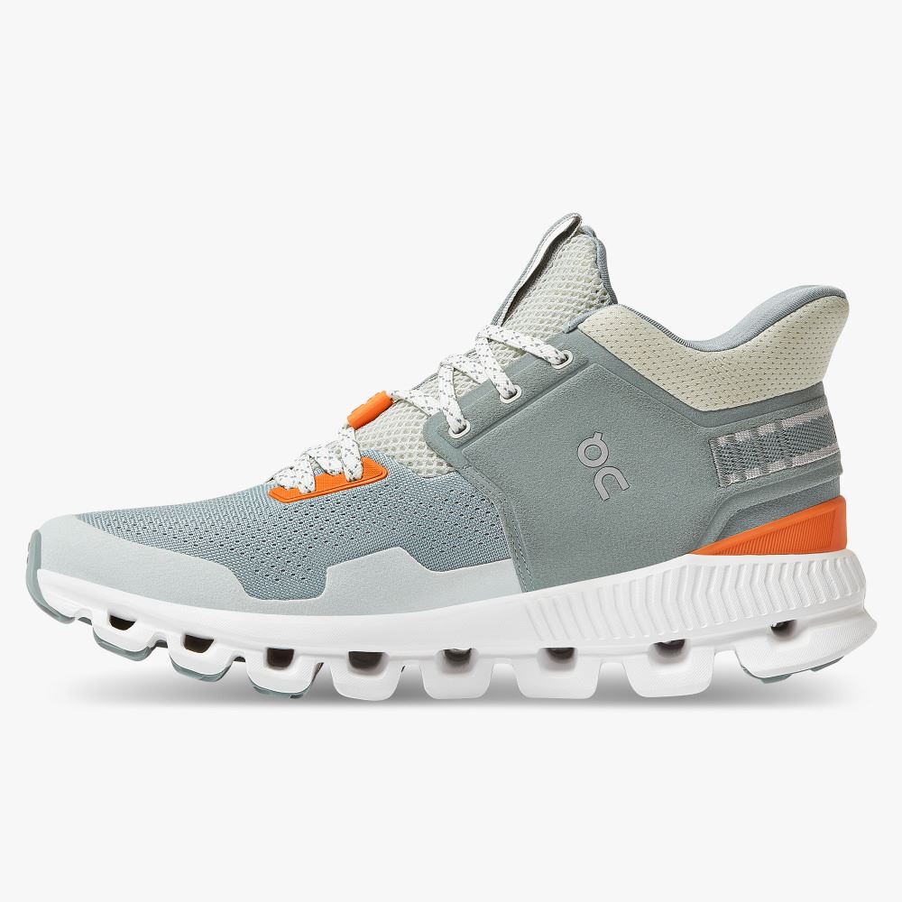 On Running Cloud Hi Sneakers Dam Ljusblå | GGN6724ZG