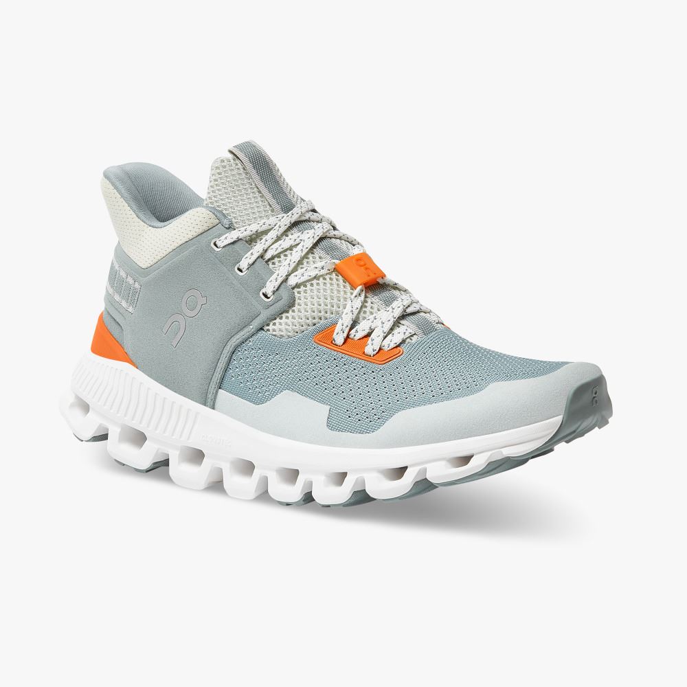 On Running Cloud Hi Sneakers Dam Ljusblå | GGN6724ZG