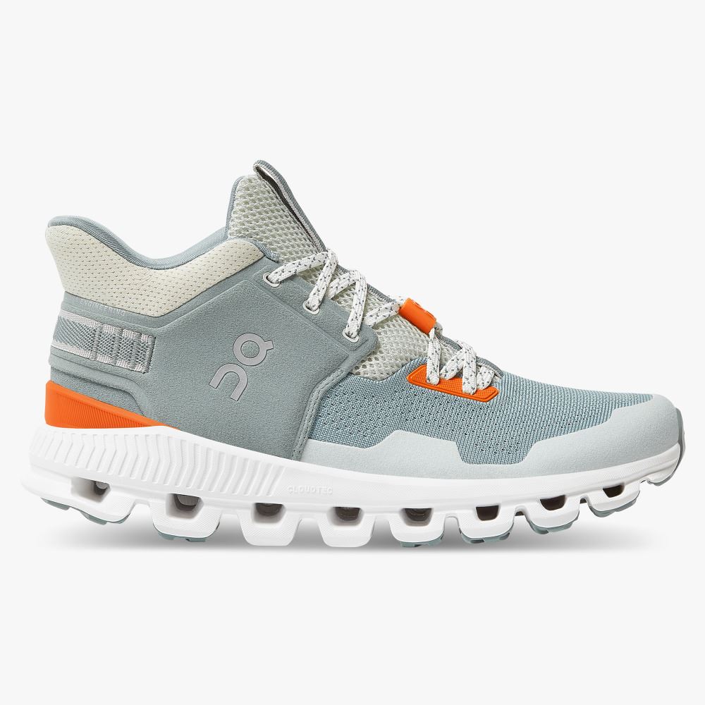 On Running Cloud Hi Sneakers Dam Ljusblå | GGN6724ZG