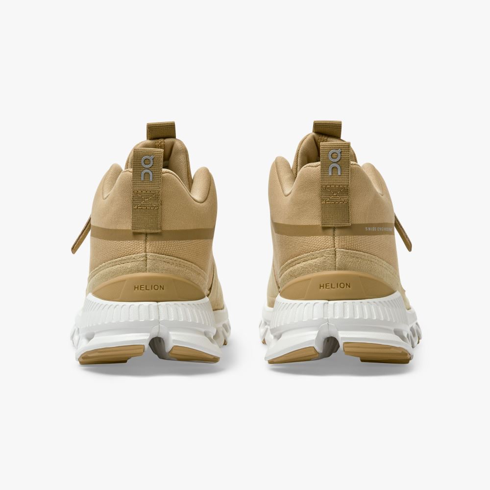 On Running Cloud Hi Sneakers Dam Ljusbruna | LEN10026LN