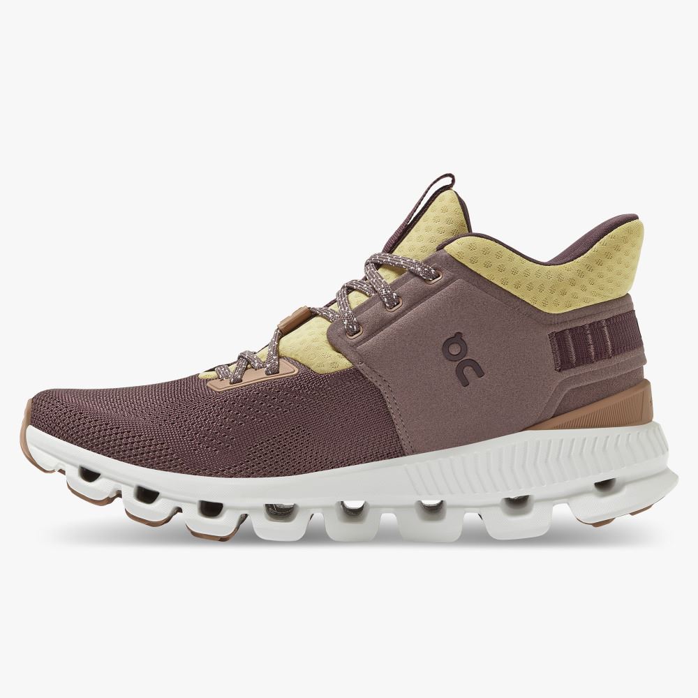 On Running Cloud Hi Sneakers Dam Ljusvinröda | EQT4761EW