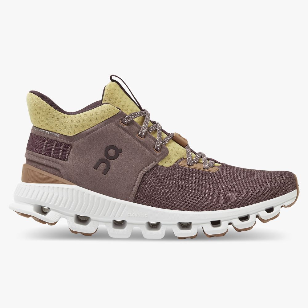 On Running Cloud Hi Sneakers Dam Ljusvinröda | EQT4761EW