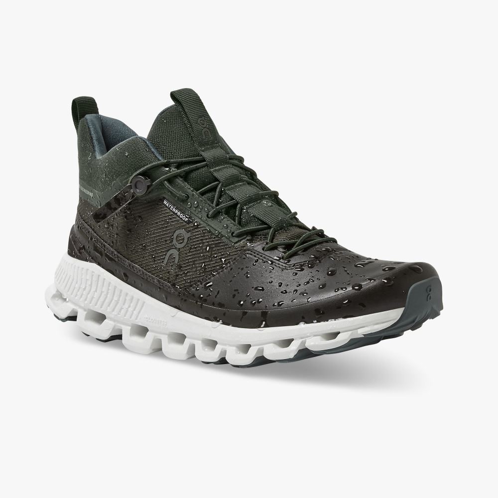 On Running Cloud Hi Sneakers Dam Svarta | BZI9833IY