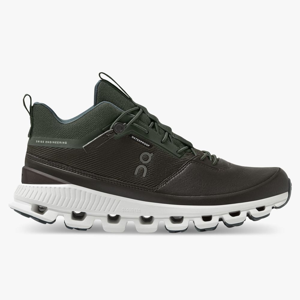 On Running Cloud Hi Sneakers Dam Svarta | BZI9833IY