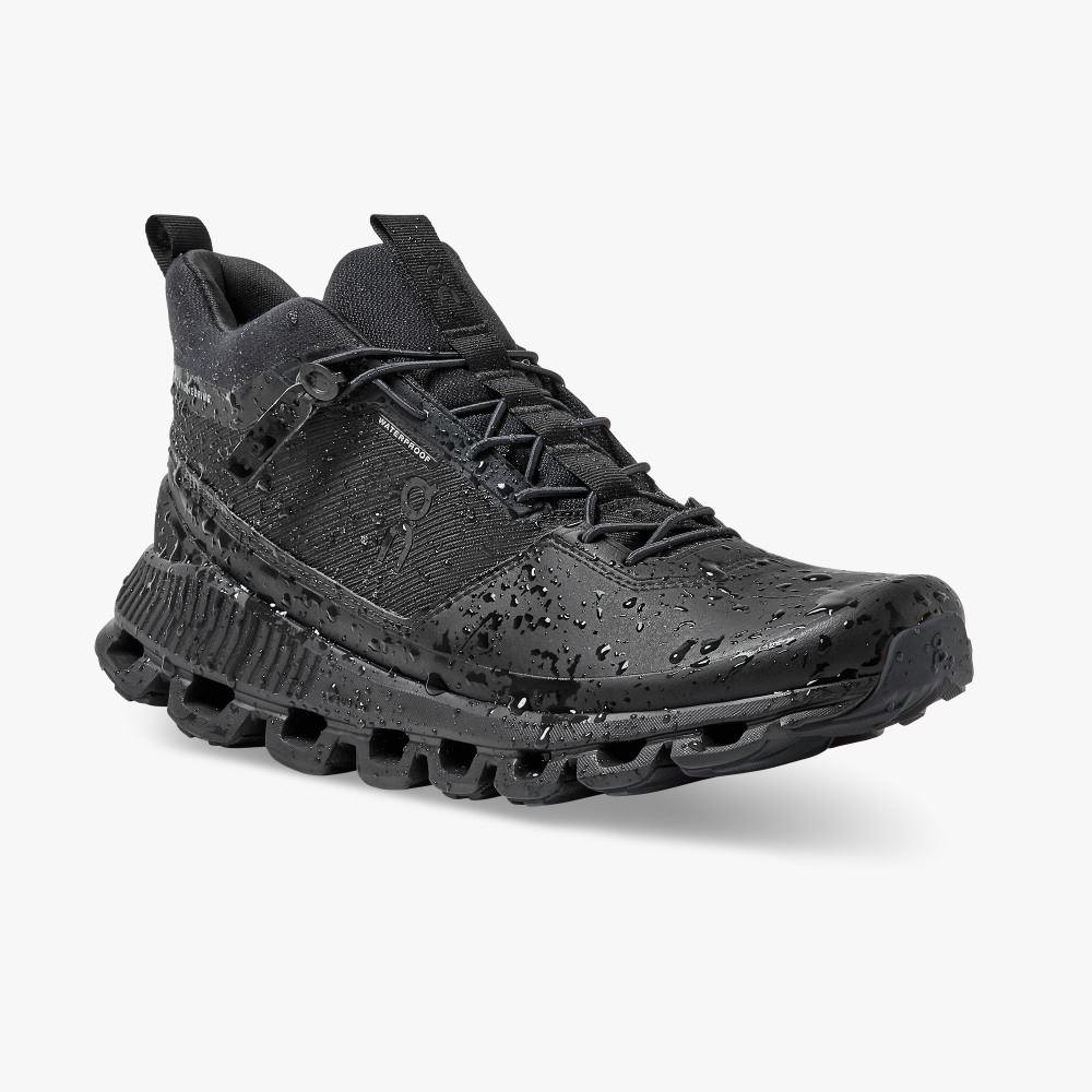 On Running Cloud Hi Sneakers Dam Svarta | CCL6577HY