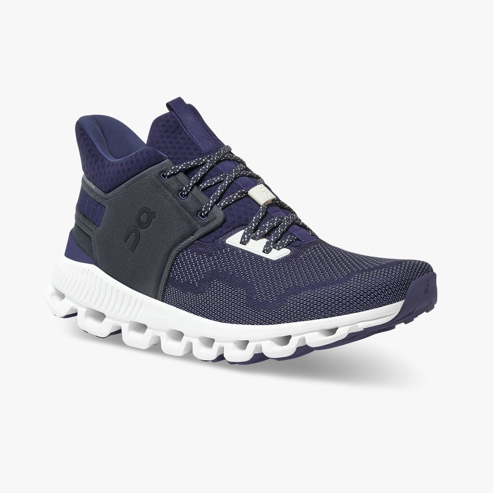 On Running Cloud Hi Sneakers Herr Blå | LOD4613JQ