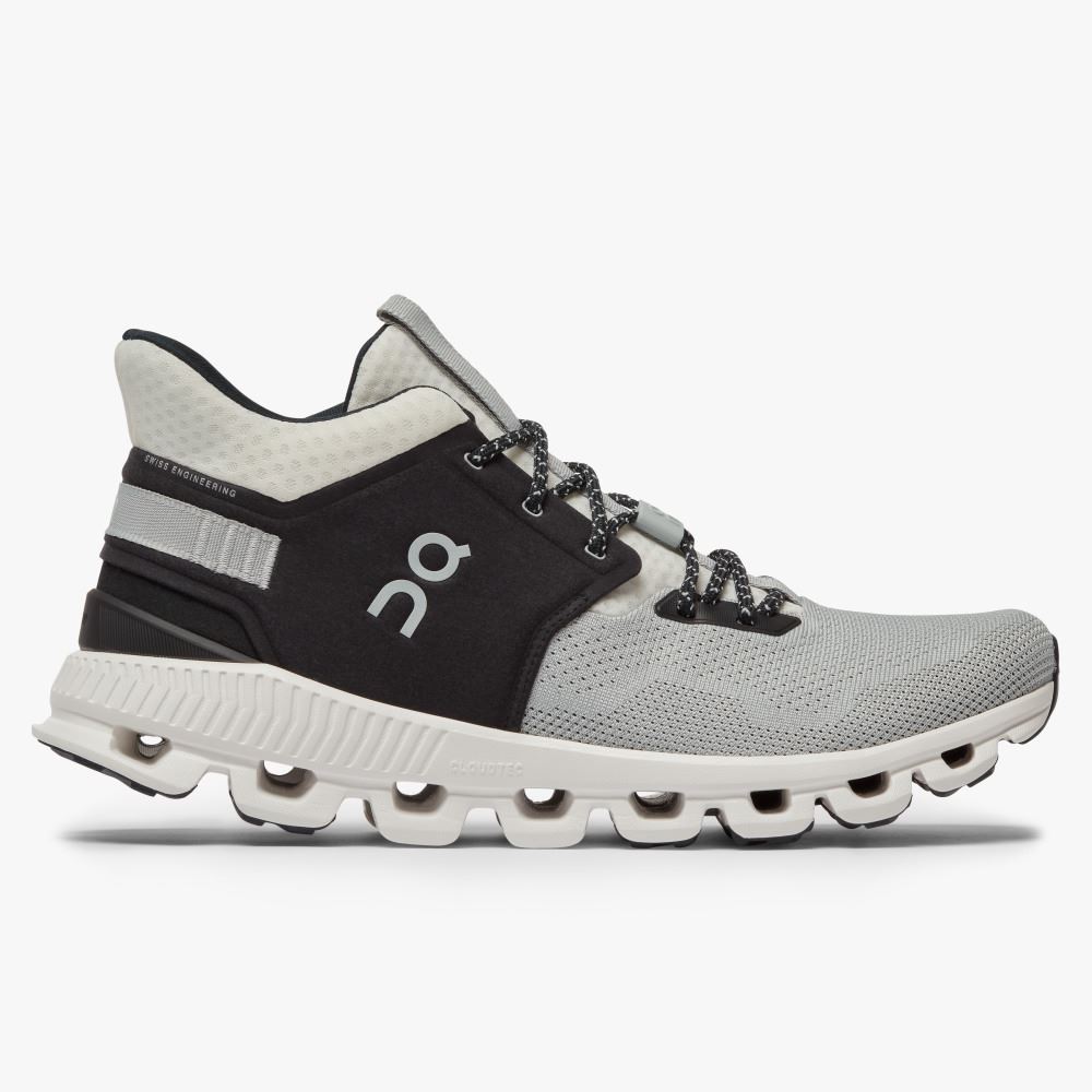 On Running Cloud Hi Sneakers Herr Grå Svarta | OQI8648TP