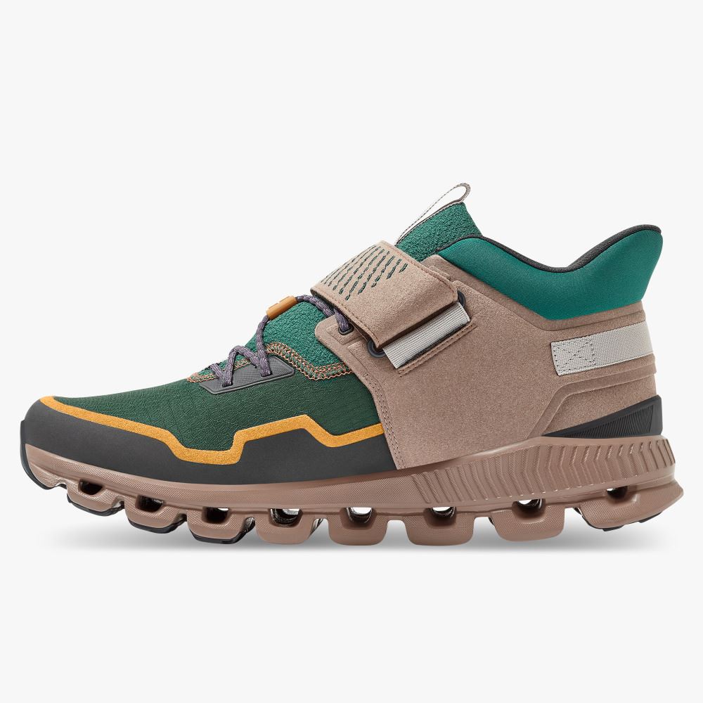 On Running Cloud Hi Sneakers Herr Khaki Gröna | FMH4155EZ