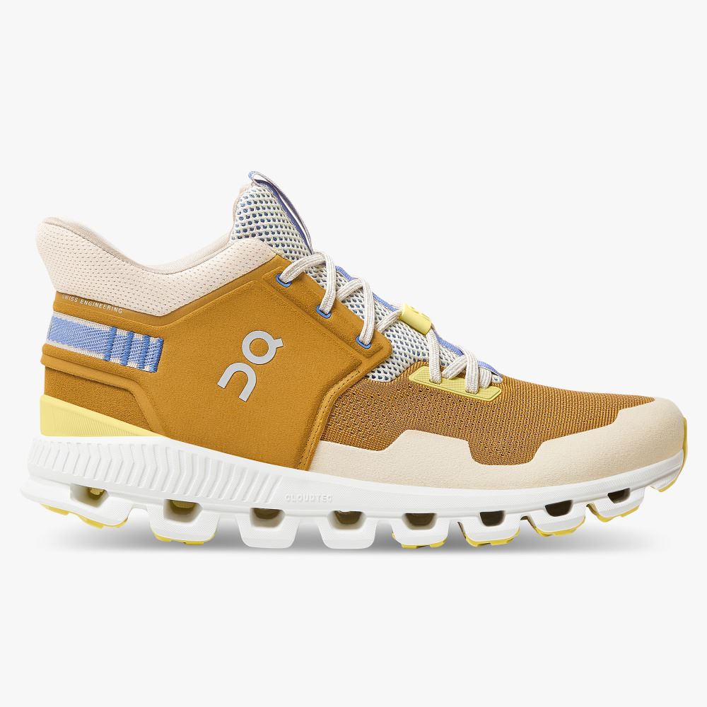On Running Cloud Hi Sneakers Herr Ljusbruna | GVH8781LV