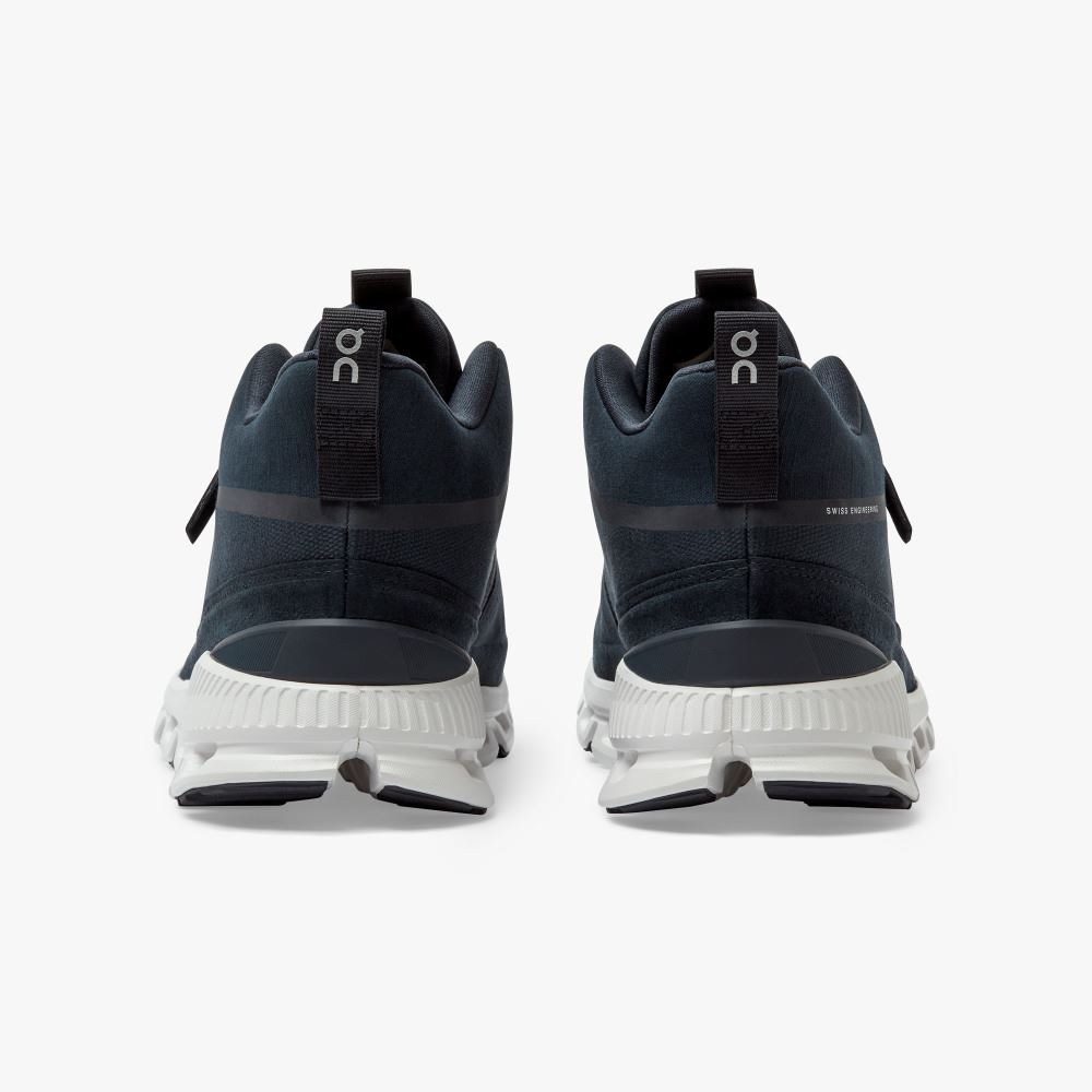 On Running Cloud Hi Sneakers Herr Marinblå | CLT3638OW