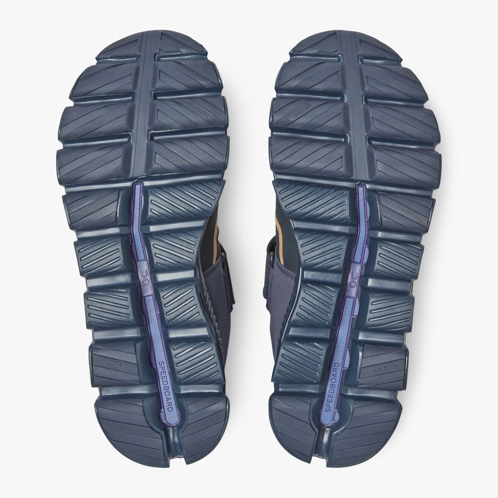 On Running Cloud Hi Sneakers Herr Marinblå Svarta | HLC4284JY
