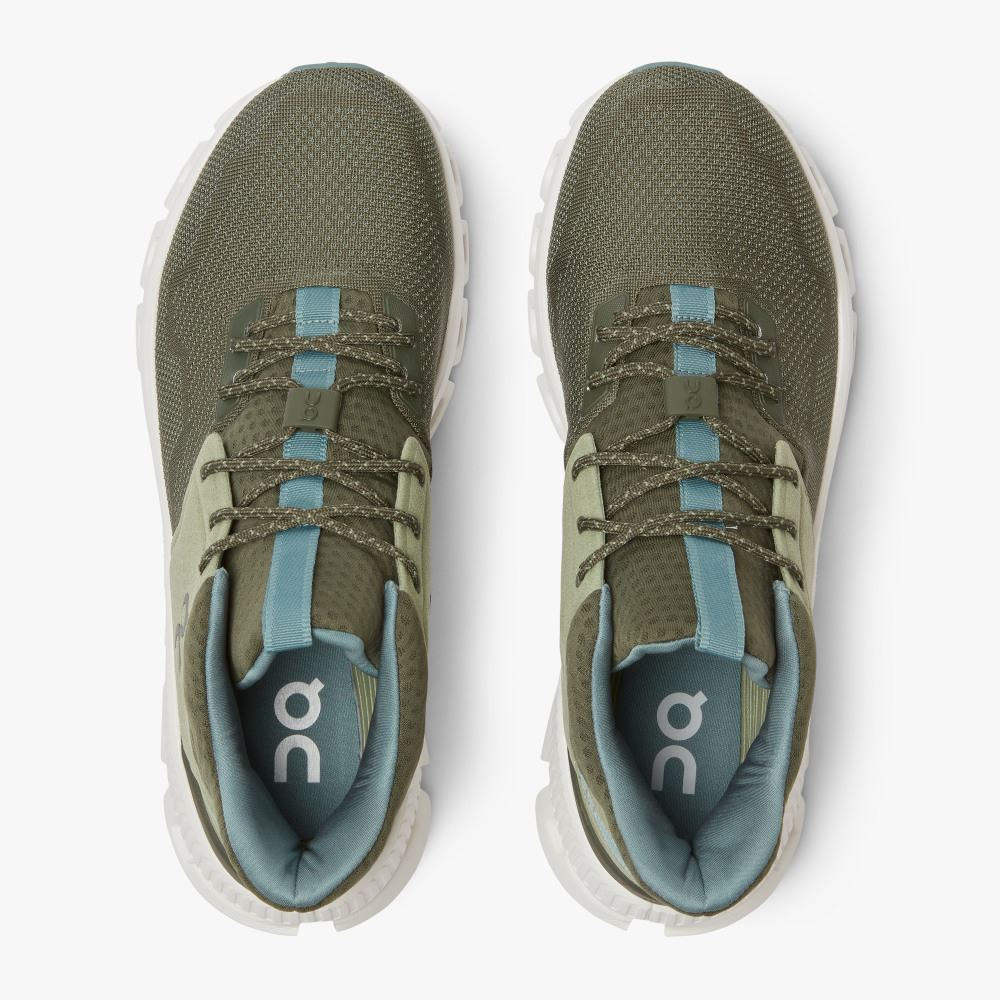 On Running Cloud Hi Sneakers Herr Olivgröna | HND4210JD
