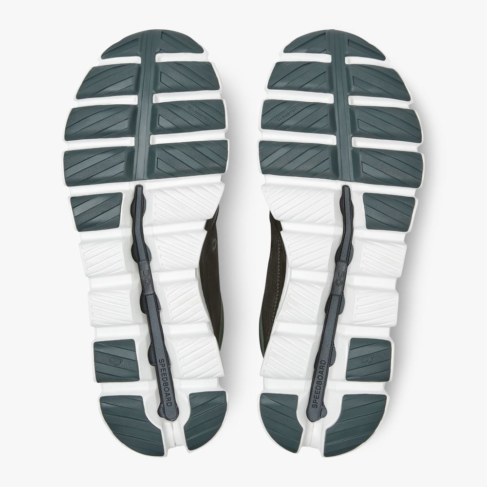 On Running Cloud Hi Sneakers Herr Svarta Olivgröna | MSR2324DM