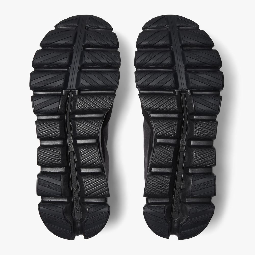 On Running Cloud Hi Sneakers Herr Svarta Grå | NUE1971KI