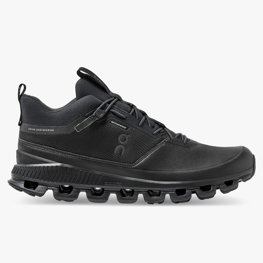 On Running Cloud Hi Sneakers Herr Svarta | TNV3189TV