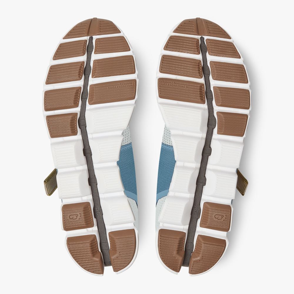 On Running Cloud Sneakers Dam Blå Vita | YRG8059QV