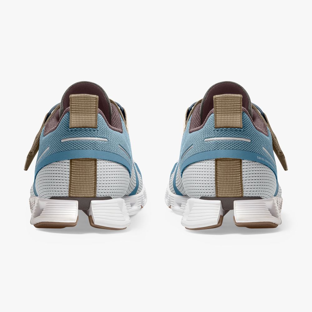 On Running Cloud Sneakers Dam Blå Vita | YRG8059QV