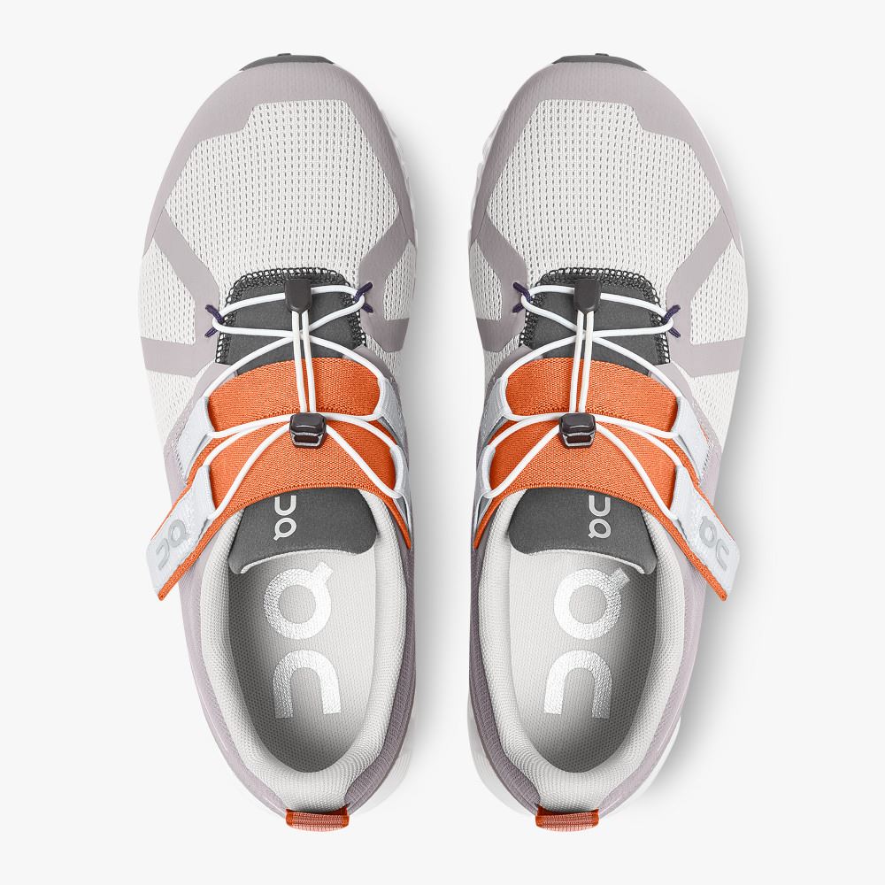 On Running Cloud Sneakers Dam Grå Vita | TRF8863YF
