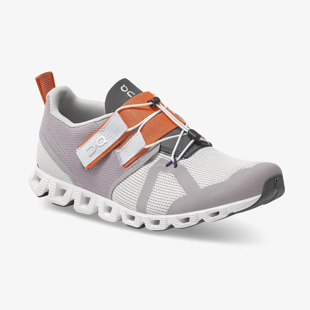 On Running Cloud Sneakers Dam Grå Vita | TRF8863YF