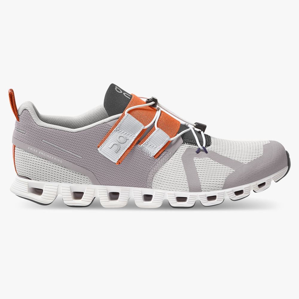 On Running Cloud Sneakers Dam Grå Vita | TRF8863YF