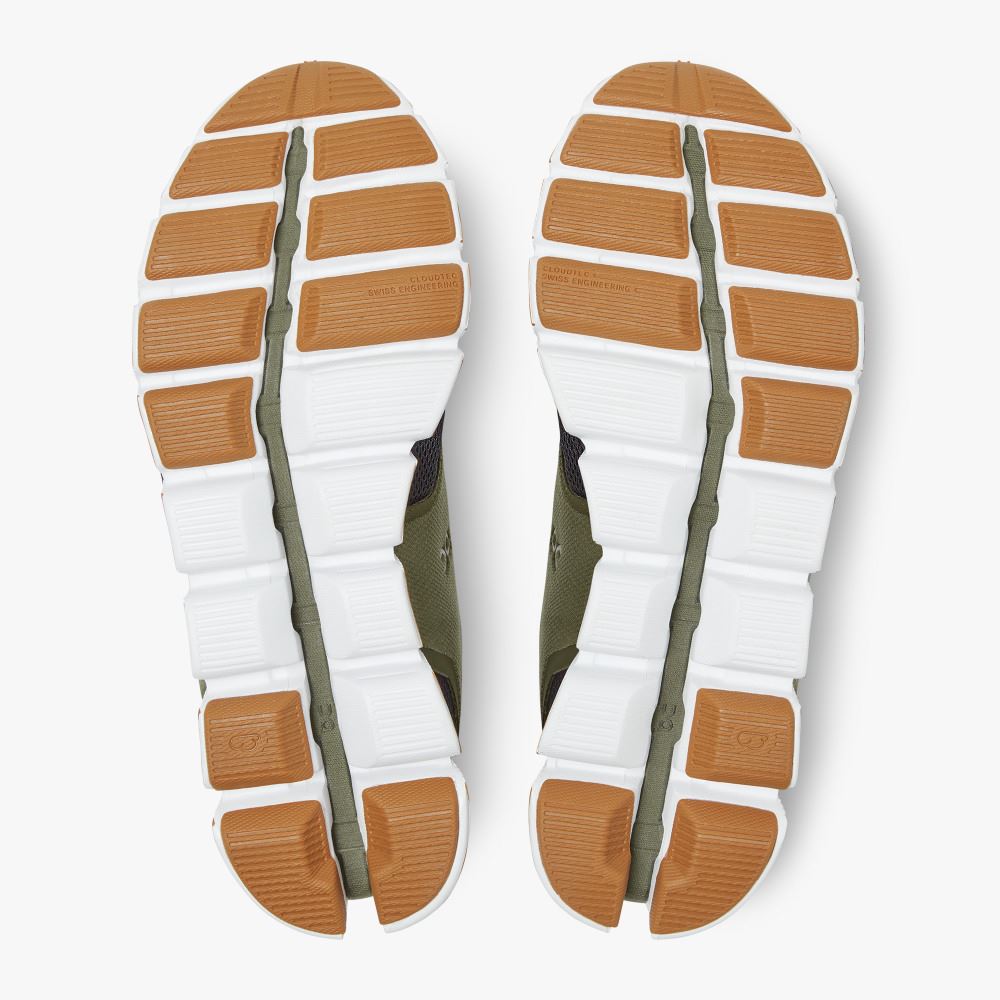 On Running Cloud Sneakers Dam Olivgröna Marinblå | TQA9111GZ