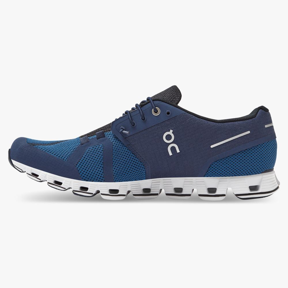 On Running Cloud Sneakers Herr Blå | SPA6763ZN