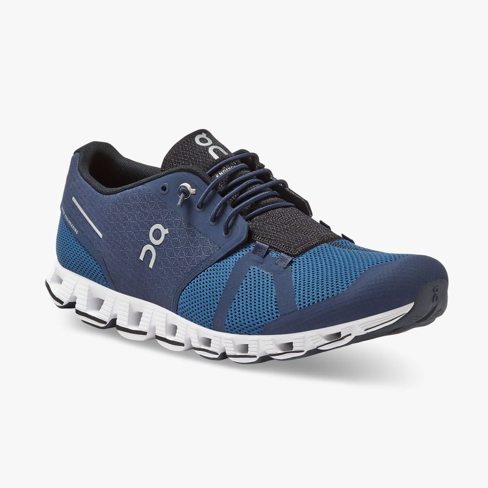 On Running Cloud Sneakers Herr Blå | SPA6763ZN