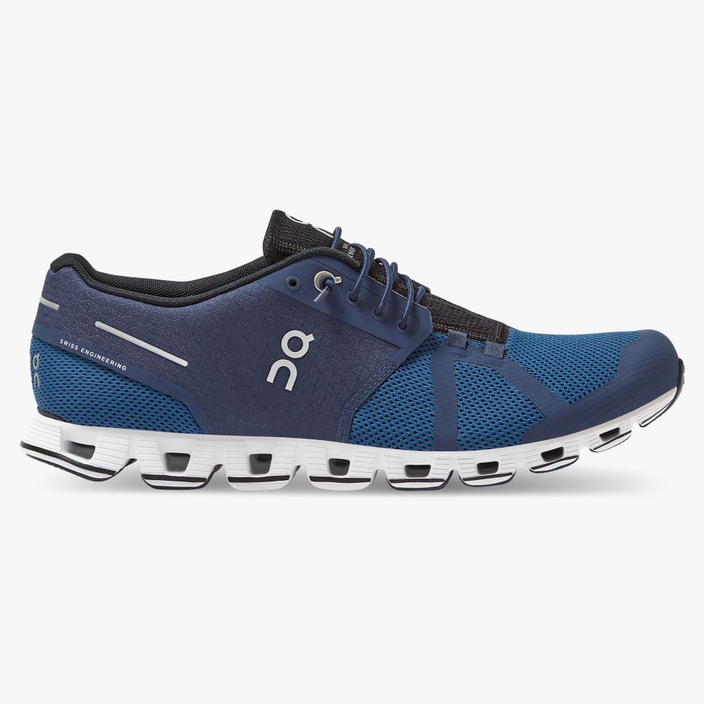 On Running Cloud Sneakers Herr Blå | SPA6763ZN