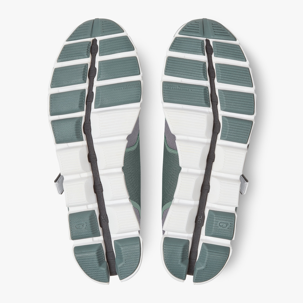 On Running Cloud Sneakers Herr Grå Gröna | VGK7991UX