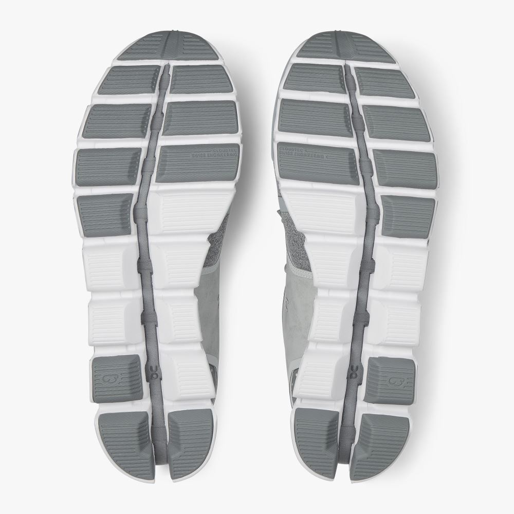On Running Cloud Sneakers Herr Silver | AAQ2665VT