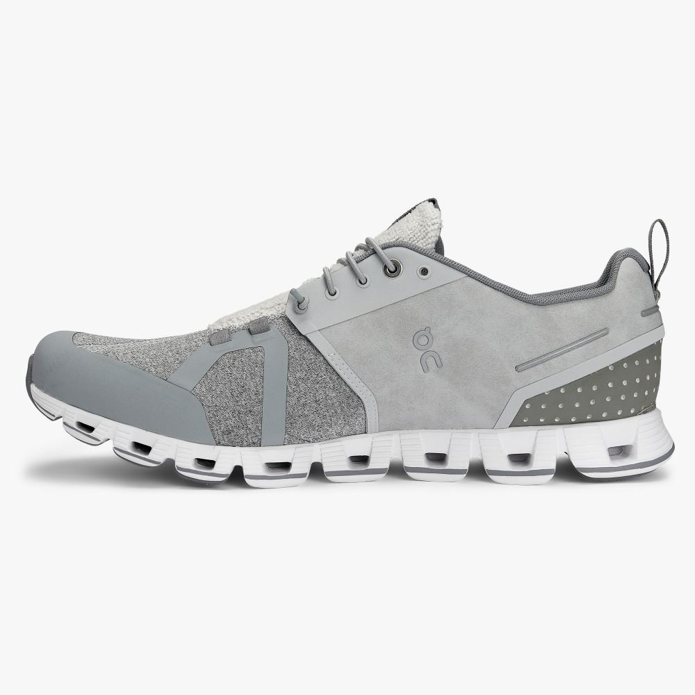 On Running Cloud Sneakers Herr Silver | AAQ2665VT