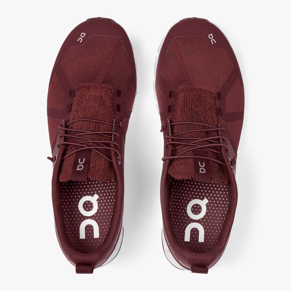 On Running Cloud Sneakers Herr Vinröda | KIE2778QG