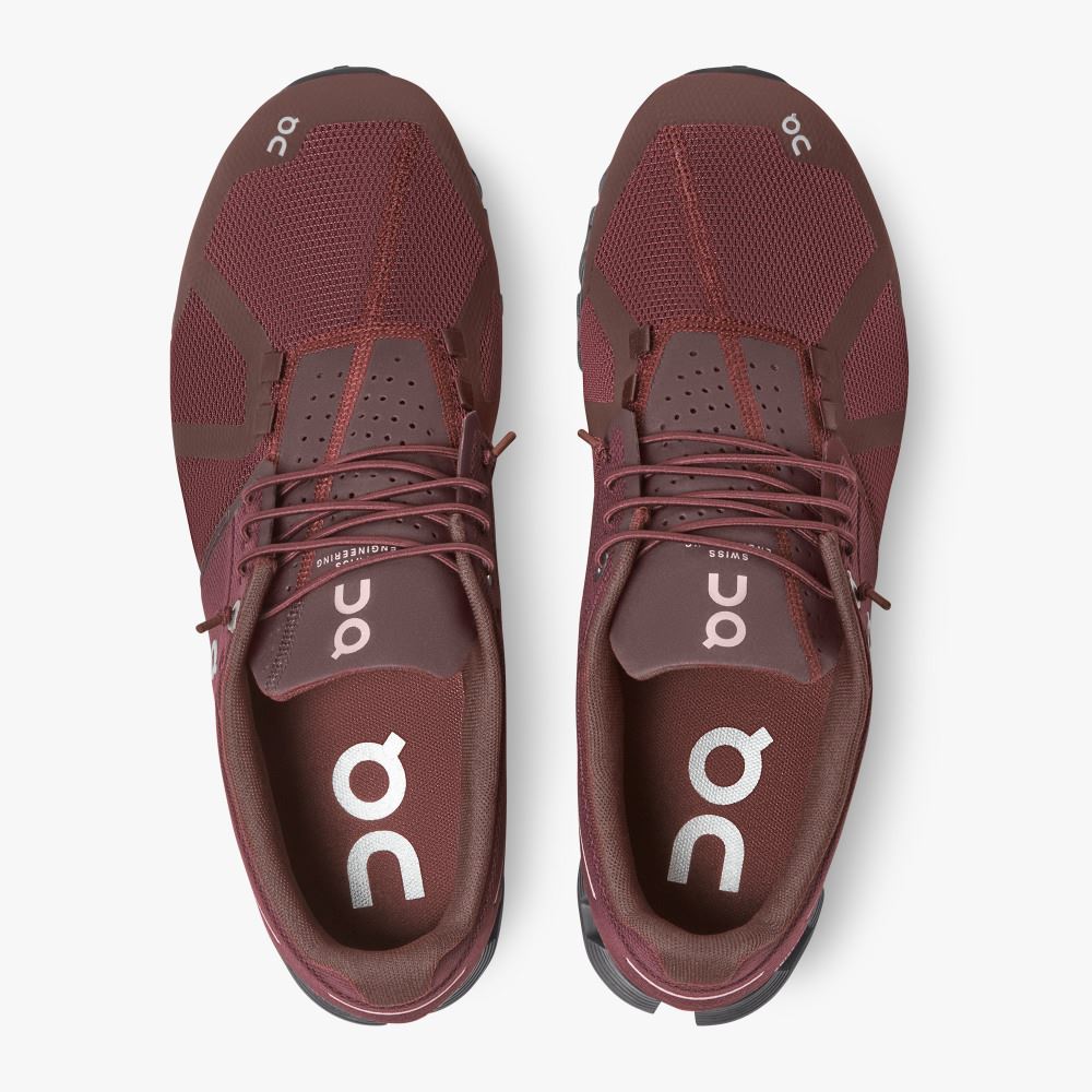 On Running Cloud Sneakers Herr Vinröda | MJK525CZ