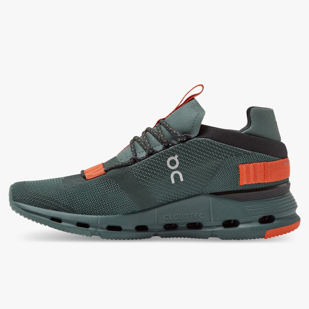 On Running Cloudnova Sneakers Dam Olivgröna | RFL1868XQ