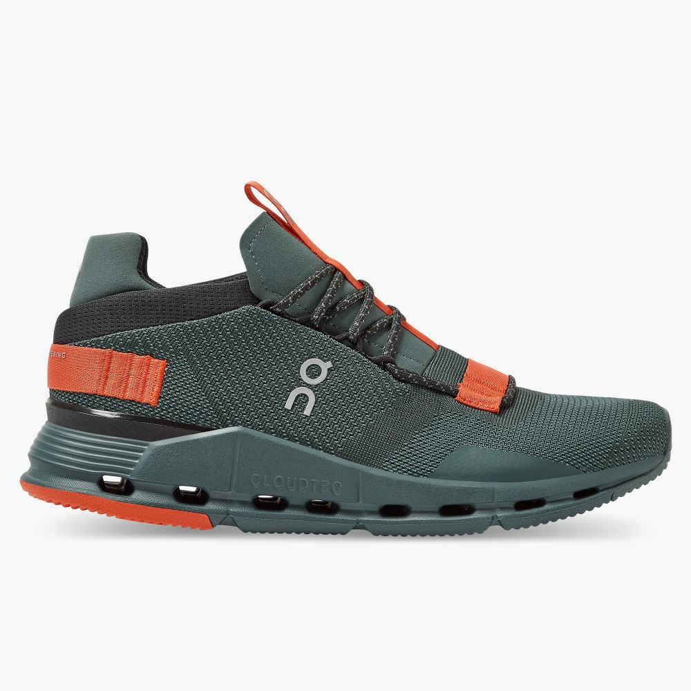 On Running Cloudnova Sneakers Dam Olivgröna | RFL1868XQ