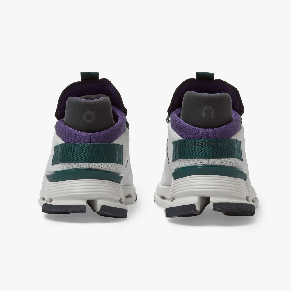 On Running Cloudnova Sneakers Dam Vita Gröna | DNL8139KU