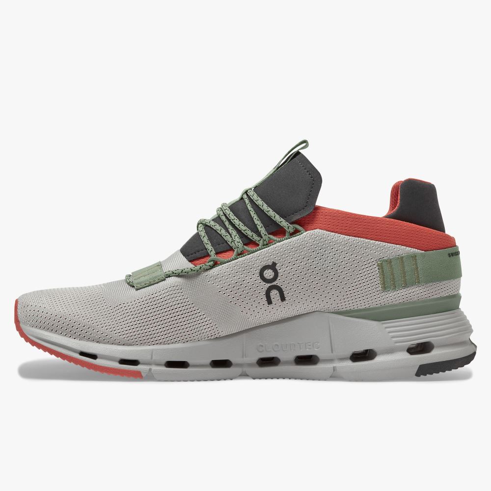 On Running Cloudnova Sneakers Herr Grå | BAI894ZX