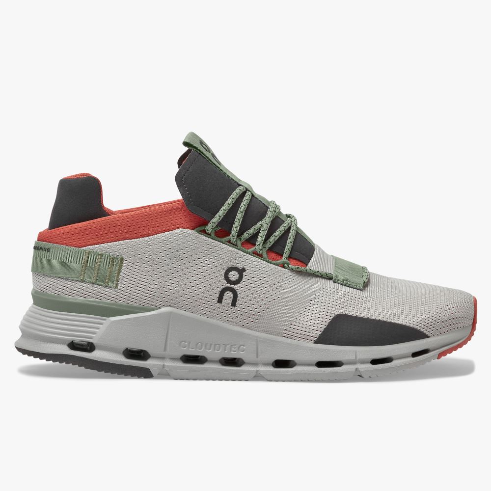 On Running Cloudnova Sneakers Herr Grå | BAI894ZX