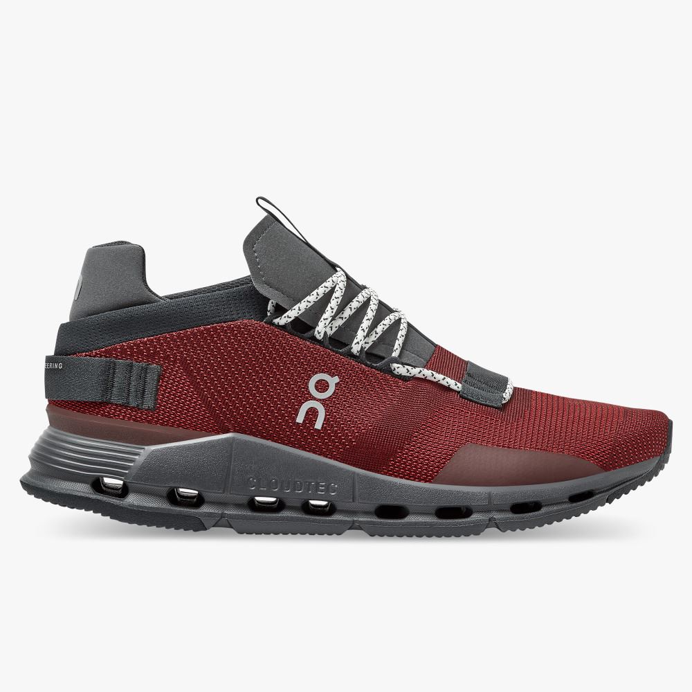 On Running Cloudnova Sneakers Herr Vinröda | SZW154NF