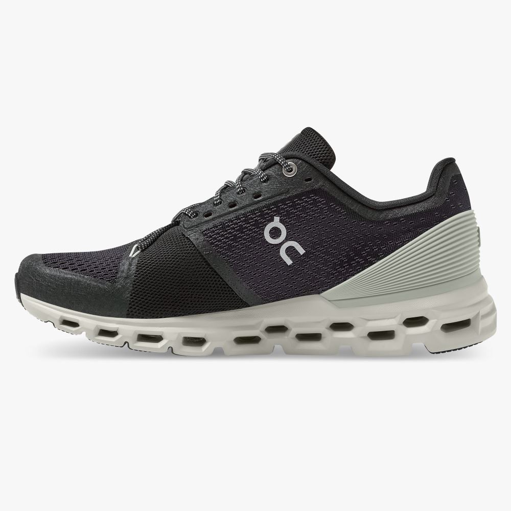 On Running Cloudstratus Stabila Löparskor Herr Svarta | QWI4290LN