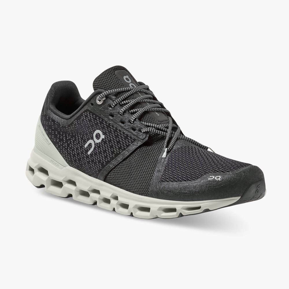 On Running Cloudstratus Stabila Löparskor Herr Svarta | QWI4290LN