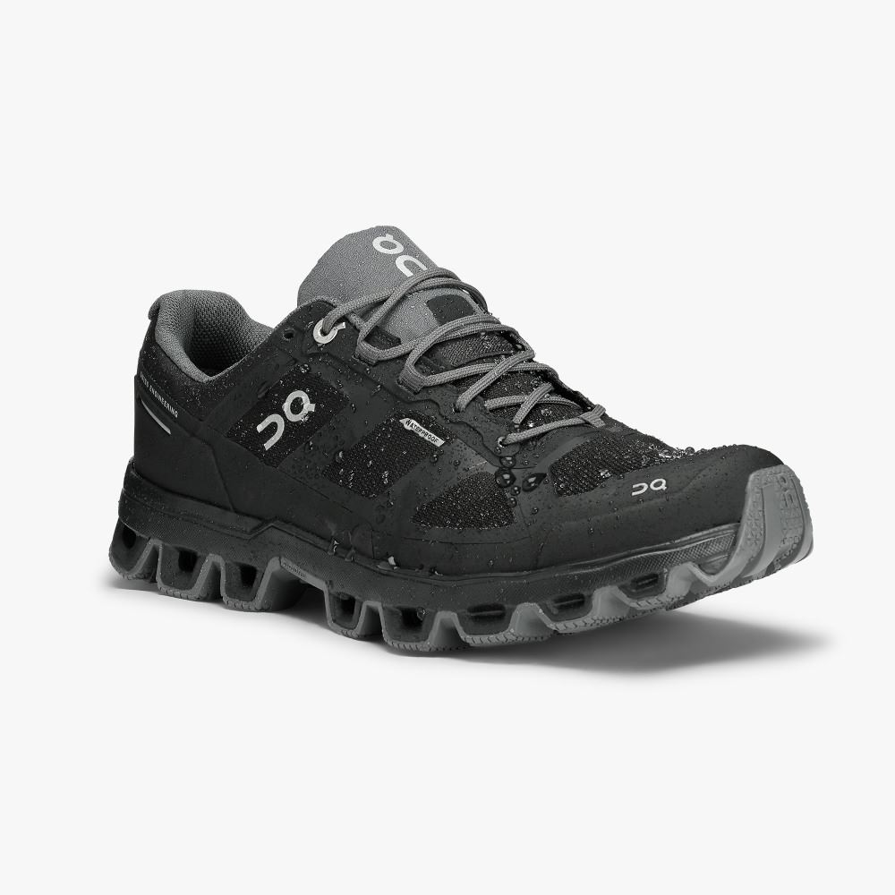 On Running Cloudventure Trail löparskor Dam Svarta | ZAC593SQ