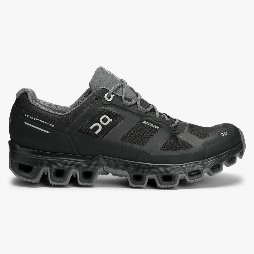 On Running Cloudventure Trail löparskor Dam Svarta | ZAC593SQ