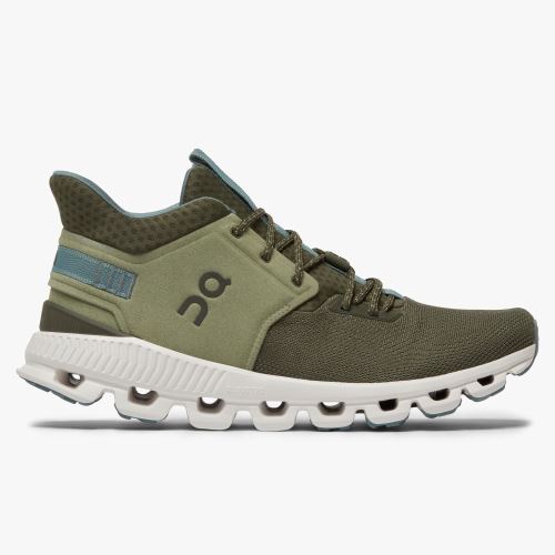 On Running Cloud Hi Sneakers Herr Olivgröna | HND4210JD