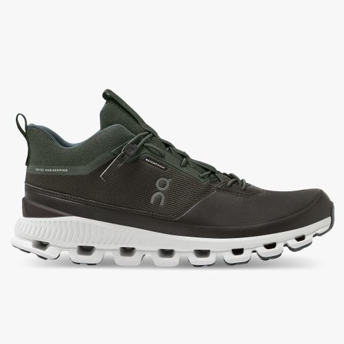 On Running Cloud Hi Sneakers Herr Svarta Olivgröna | MSR2324DM
